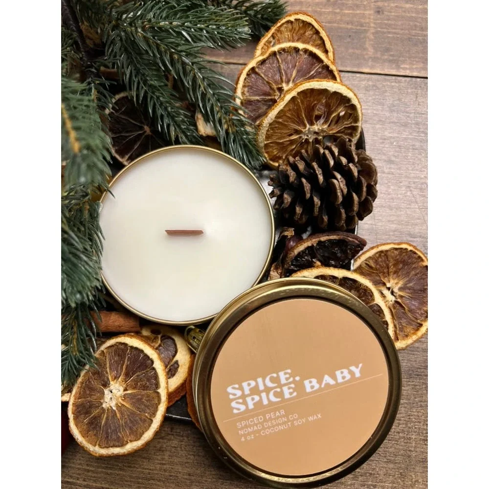 Spice Spice Baby Clean Scent Candle 4oz Tin